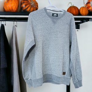 Roots Salt and Pepper  Crew Neck Sweat Shirt  Size S
